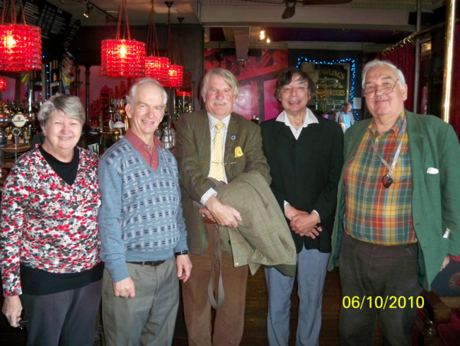 Image of meeting to determine if GAJ society should be formed October 2010