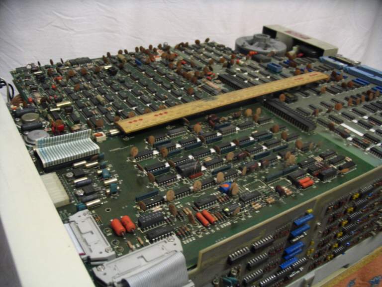 Image of a fully assembled Okidata disk drive