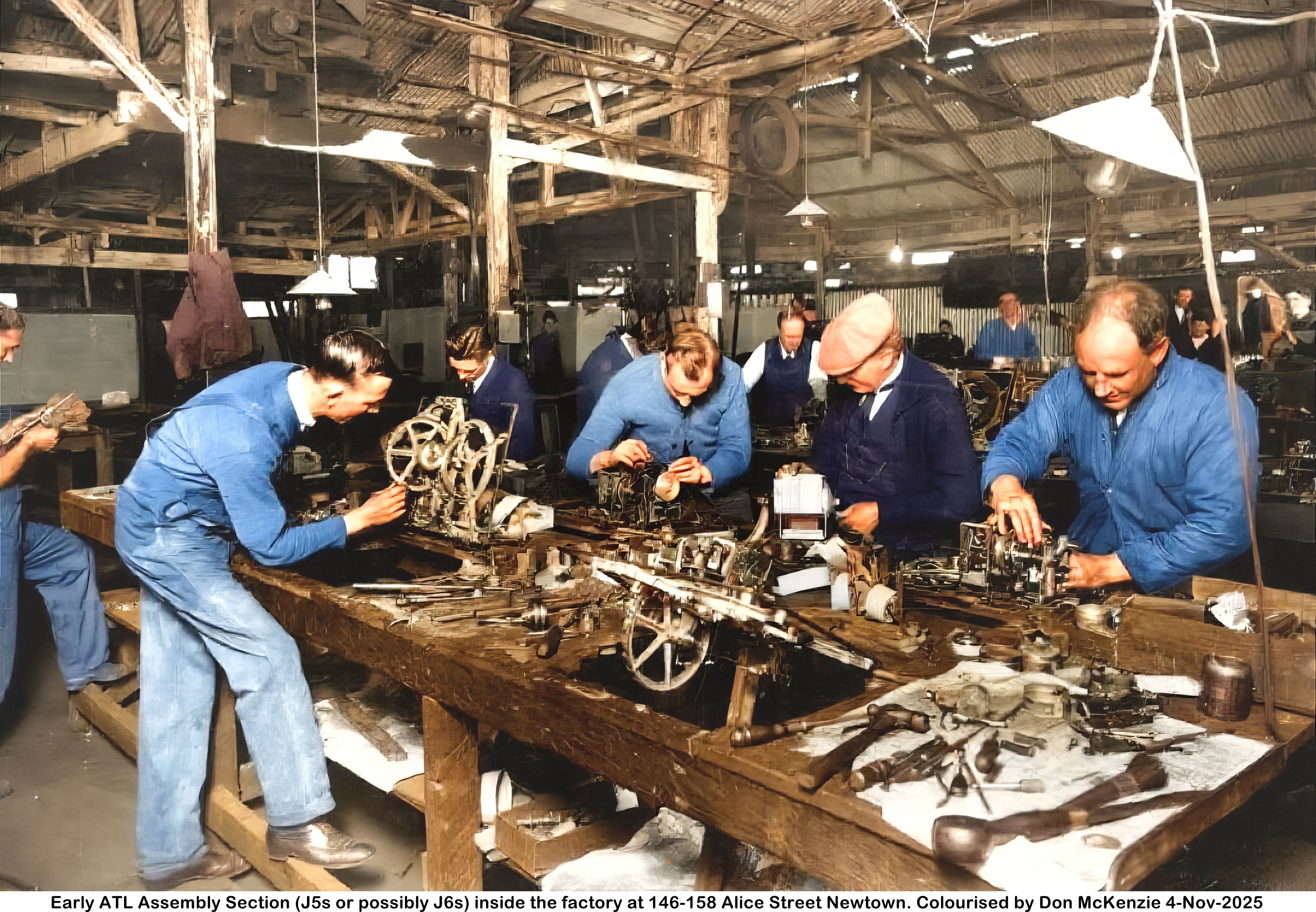 A colourised version of the image at the top of this page