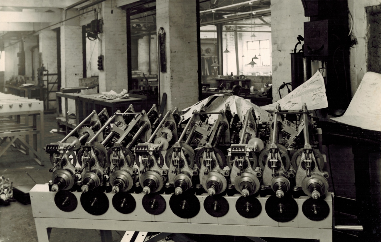 Image of a GT adder inside the Chalmers Street Factory