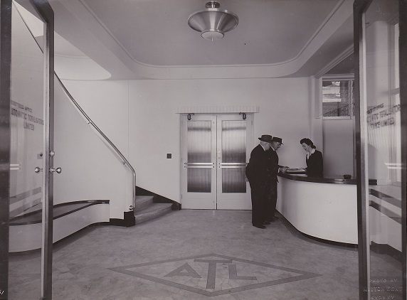 Image of the foyer of the factory building