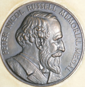 George Julius' Peter Nichol Russell Medallion front view