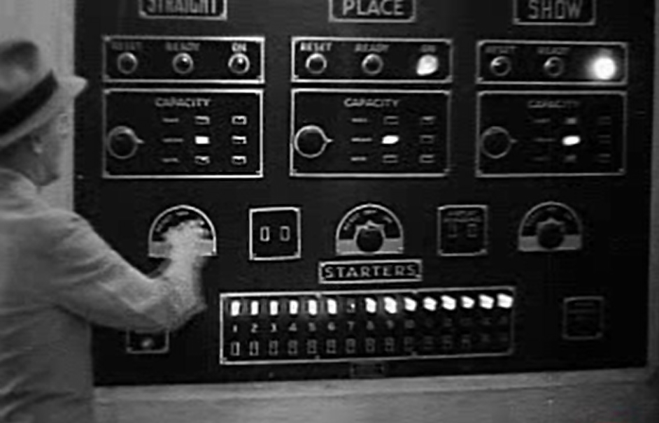 Image of a Julius Tote Control Room Switchboard at Hialeah