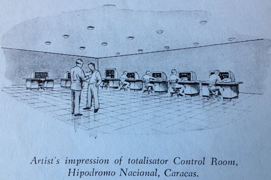 Artist's impression of the control room