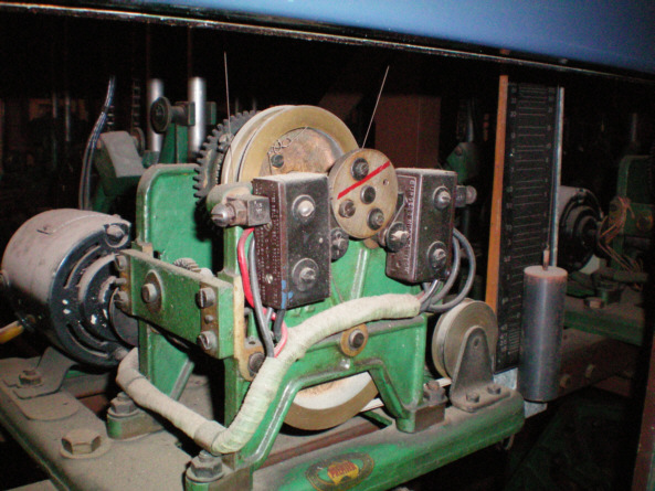 Image of One of the indicator drive unit in the Eagle Farm Racing Museum