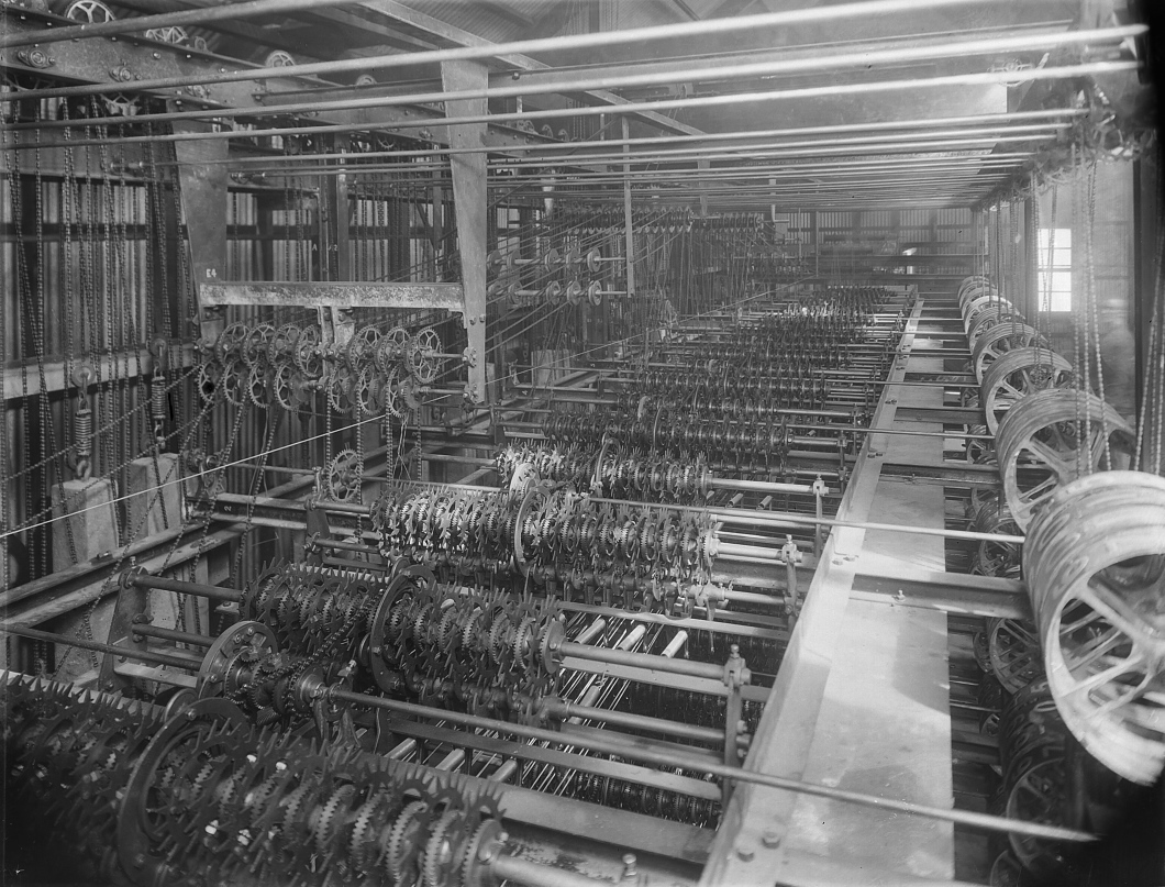 Image of the top adder section of the Ellerslie machine