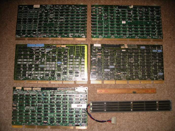 Image of a 5 board Phoenix disk controller