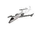 animated aeroplane