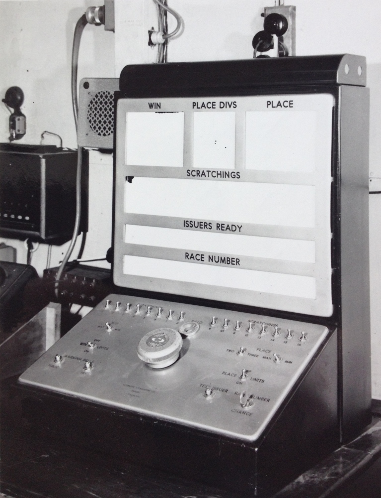 Image of a Tote control console