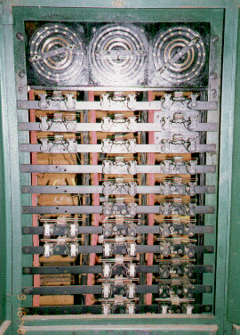 Image of a rack containing a set of rotary distributors