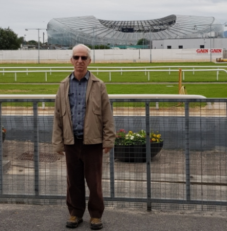 Image of Brian at Shelbourne Park Greyhound Track