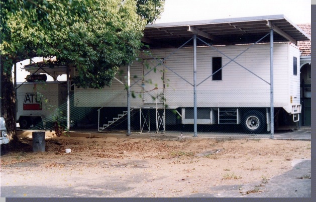 Image of an ATL computer trailer and generator