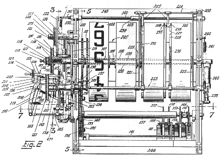 Image of a display drum patent