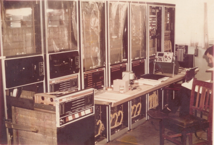 The PDP8 based totalisator in the ATL Meadowbank factory destined for Wentworth Park